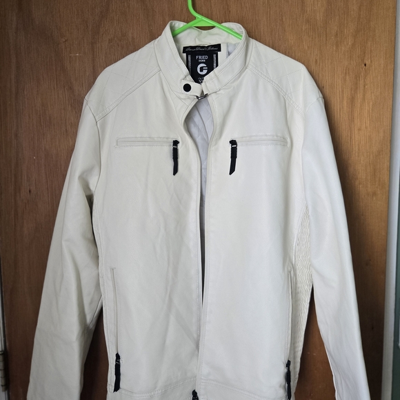 Cream Men's Jacket - Picture 1 of 3